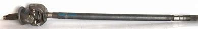 CHRYSLER 9.25 SOLID FRONT LH AXLE SHAFT 1550 SERIES