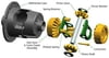 DANA 44 30 SPLINE POSI ACCEPTS 3.73 AND DOWN RATIO'S