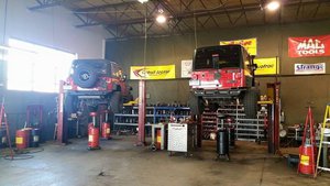 Today we have 2 more Jeeps in our service department, taking advantage of our May JK sales special. We still have some openings throughout the month to get yours in and do the same!