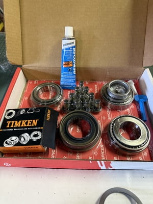 DANA M200 BEARING KIT W/ UPGRADED TIMKEN TAPERED BEARING